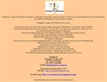 Tablet Screenshot of mauritaniatours.com